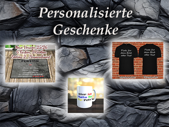 Personalisierte Geschenke