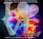 Preview: Acryl Laserschnitt LOVE div. Motive