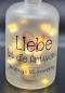 Preview: Leuchtflasche "Liebe ist ..."