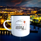 Preview: Keramiktasse "Koblenz-Liebe" im Design einer Emailletasse