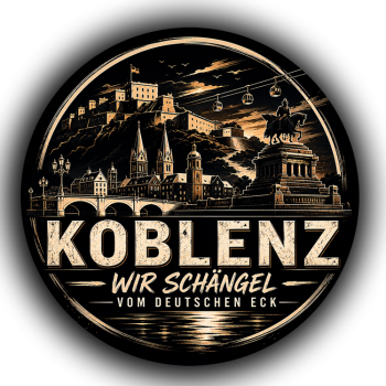 Koblenz Wir Schängel  Rund 5,5 Ø cm