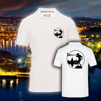 Polo-Shirt "Dau bis Kowelenz" Rund