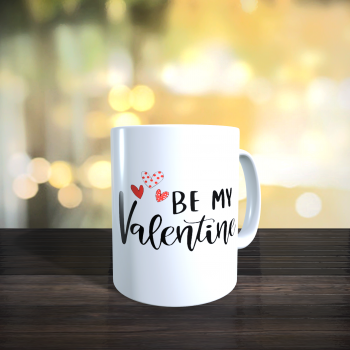Tasse "Be my Valentine"
