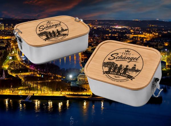 Brotdose "Schängel - Hand in Hand"