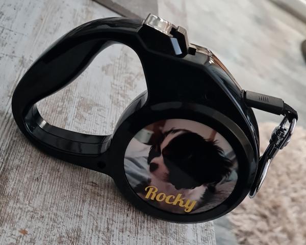 Flexleine mit Bild u Name