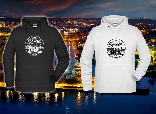 Hoodie "Schängel - Hand in Hand"