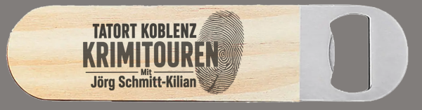 "Krimi Tour" Flaschenöffner Jörg Schmitt- Kilian