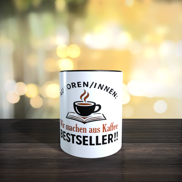 Tasse "Bestseller aus Kaffee"