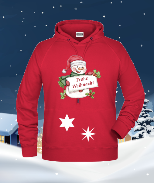 Weihnachts Hoodie mit Wunschname