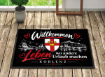 Fußmatte "Koblenz Lebensgefühl"