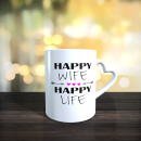 Tasse "Happy Wife .."