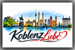 Magnet Koblenz Liebe 7x4,5 cm